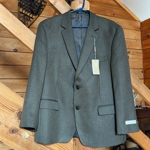 Michael Kors Suit Coat brown NWT Blazer Jacket 44” chest